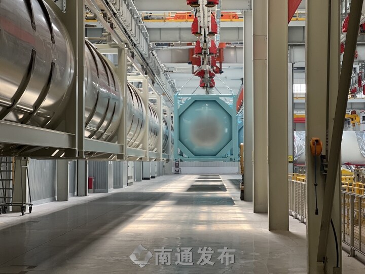 【南通發(fā)布】高溫下的“烤”驗 | 數(shù)智賦能打造“清涼車間”，高溫季中集環(huán)科生產(chǎn)繁忙有序